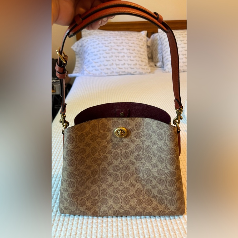 Coach Coated Canvas Willow Bucket Bag